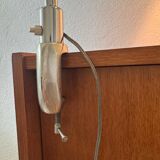 60s industrial style chrome desk lamp