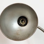 Lampe de table à col de cygne d'atelier industriel, années 1960
