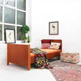 ' 60s teak bed frame