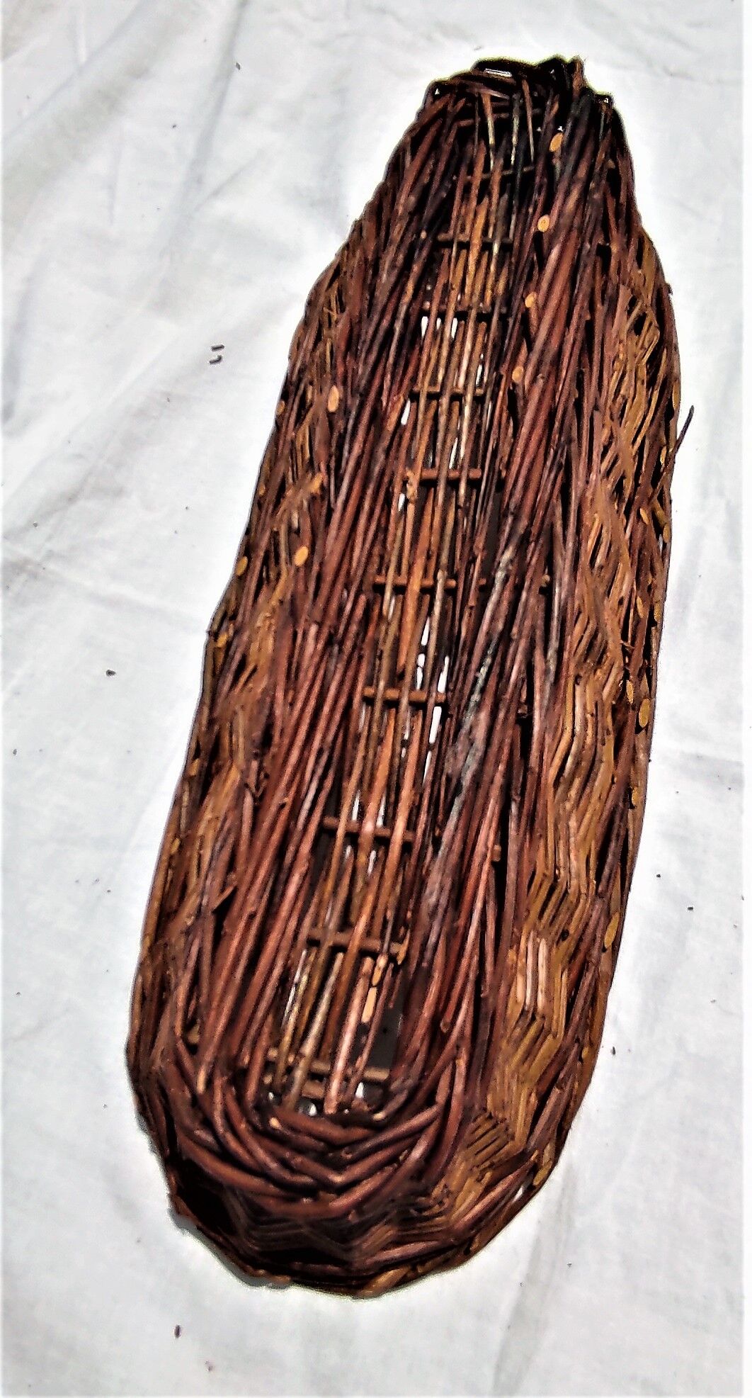 Old woven chestnut basket