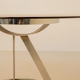 The Vform design table produced by Euro International Steel Furniture