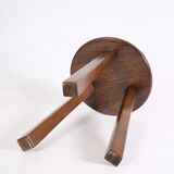 Brutalist tripod stool