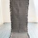 Zanafi Runner Rug, handmade Moroccan rug, flat Berber wool runner, geometric rug.