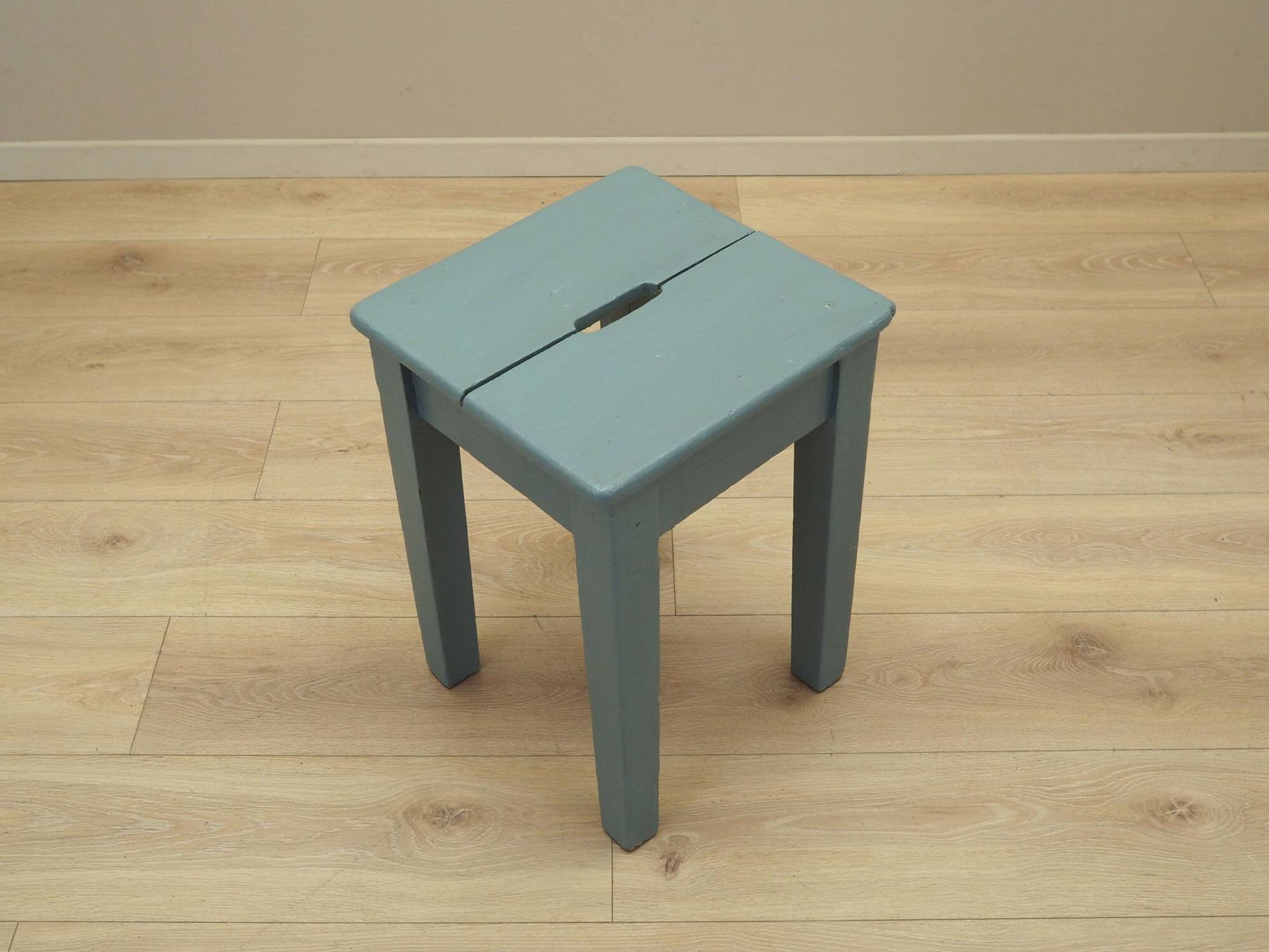 Tabouret en pin, design danois, années 1950, fabrication : Danemark