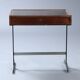 Vitrine de table en palissandre et wengé.  1970.