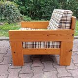 70s brutalist armchairs