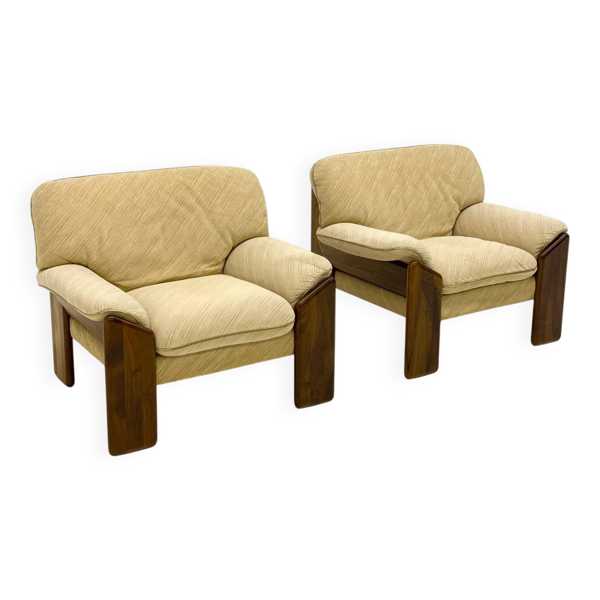 Sapporo armchairs by Mario Marenco for Mobil Girgi