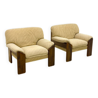 Sapporo armchairs by Mario Marenco for Mobil Girgi