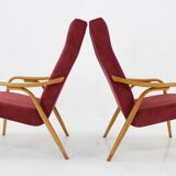 1960s Antonin Suman Pair of Restored Armchairs