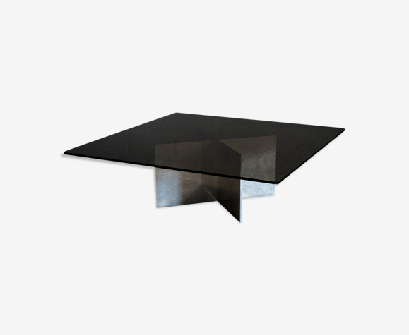 Table basse en verrre