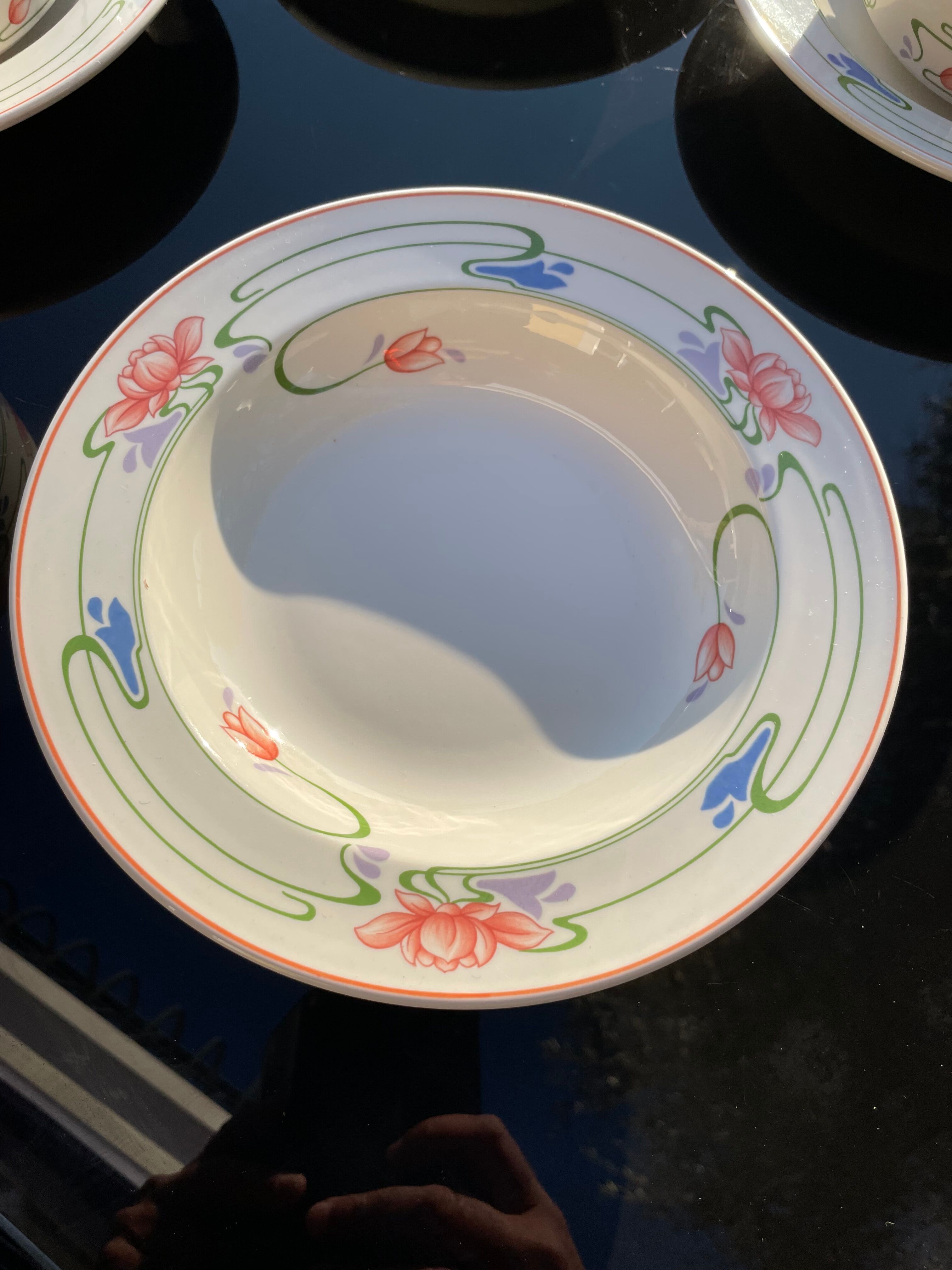 Set Hollow plates and ramekins Villeroy & Boch model FLORIDA