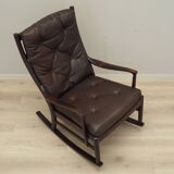 Beech rocking chair, Danish design, 1980s, production: Denmark