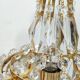 Paire de lampes de table en cristal. Espagne, années 1980.