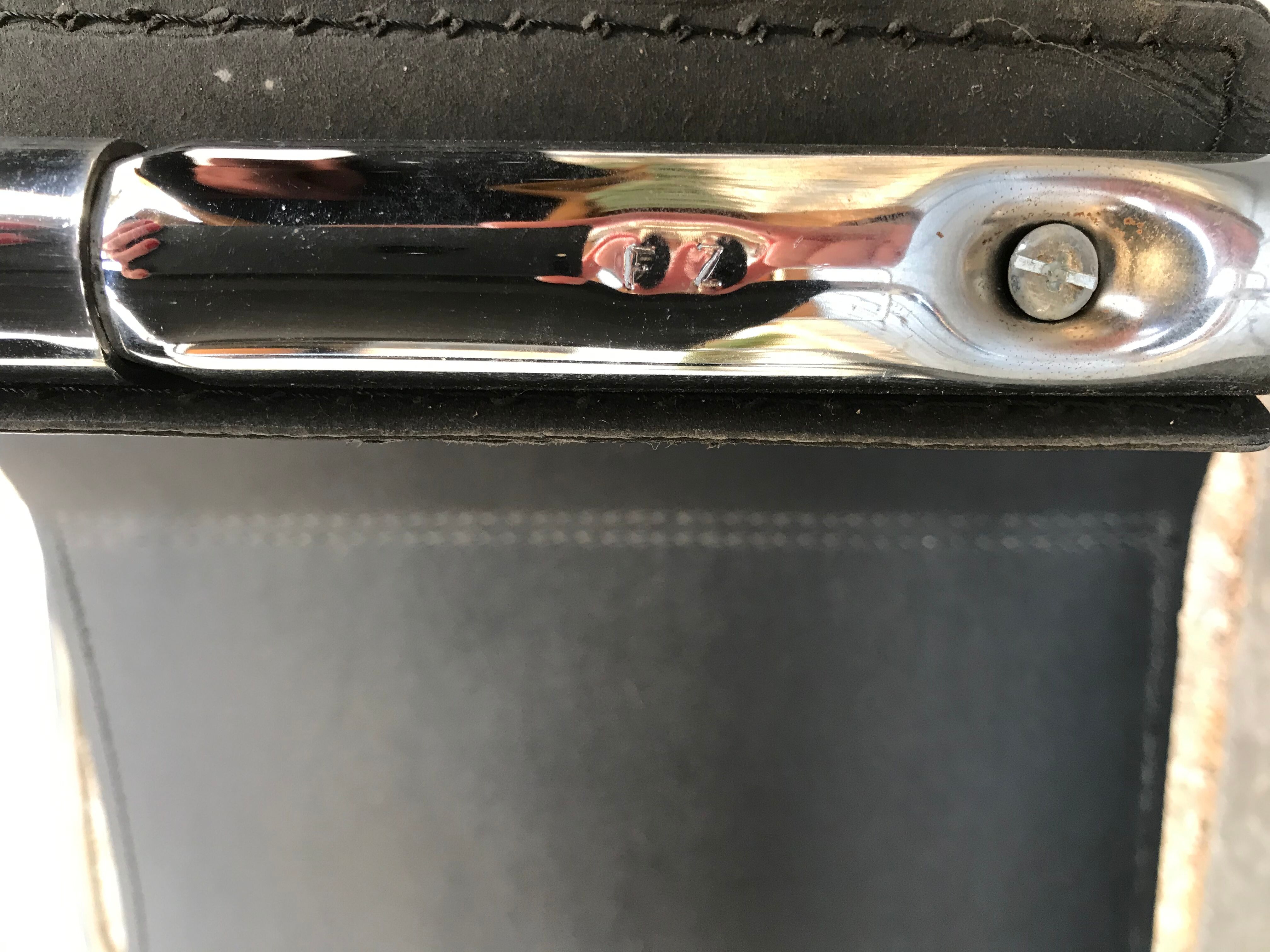 Pair of leather chairs