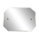 Small bevelled wall mirror from the 1940s.
