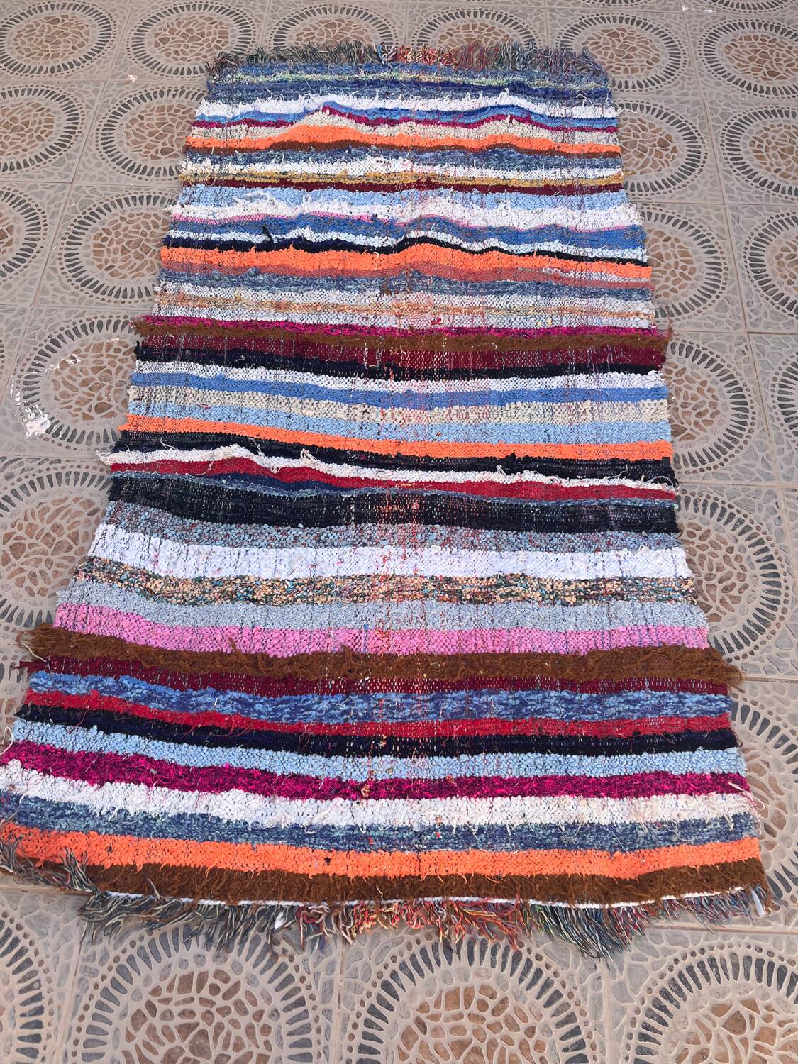 Vintage Berber rug