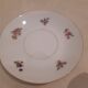 Breakfast set in white porcelain with floral decoration, 1930s.