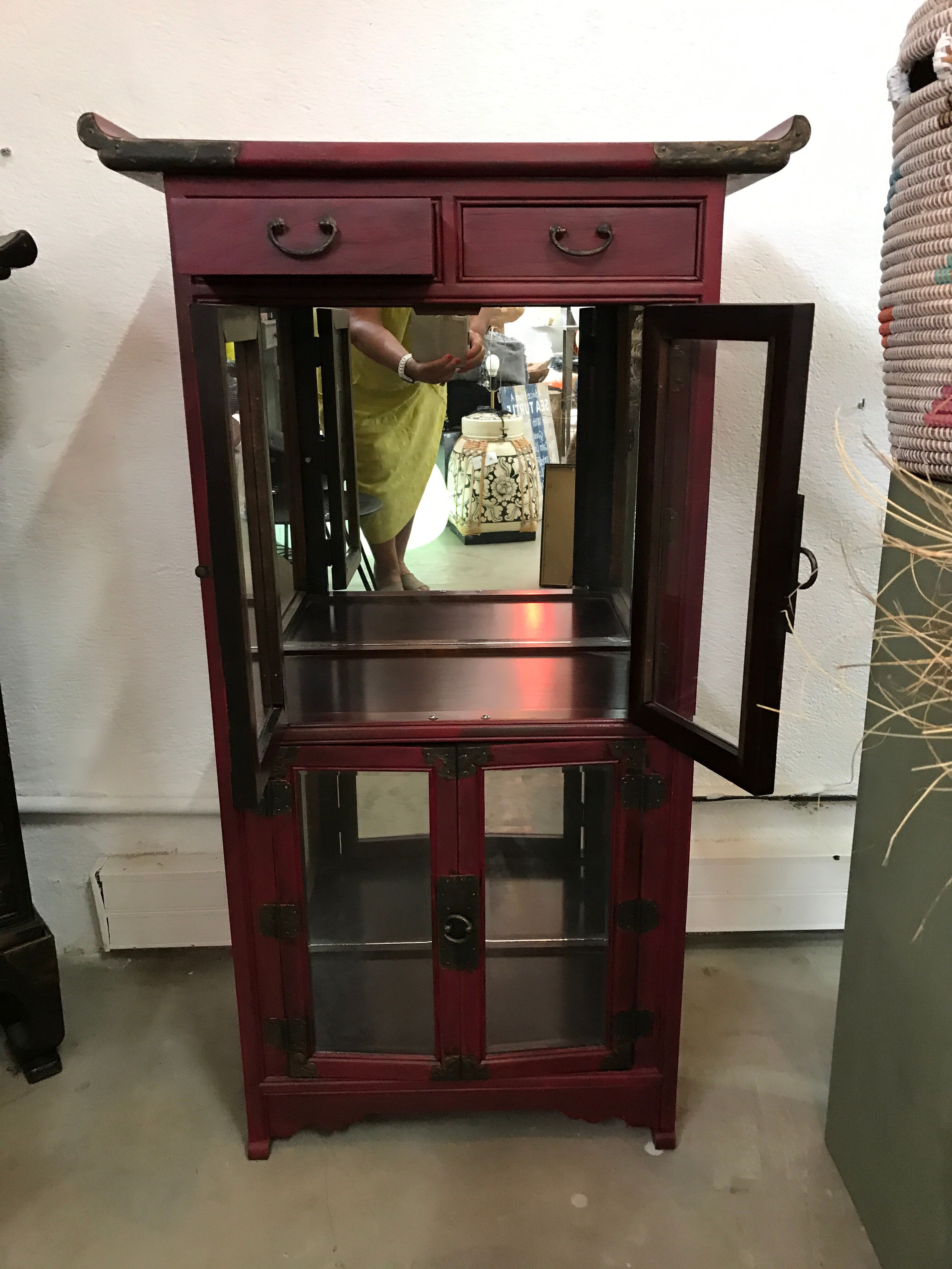 Korean showcase cabinet