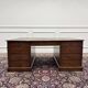 Large Antique English Desk Partnerdesk