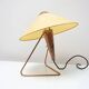 Lampe de table trépied tchèque des années 50 par Helena Frantová.