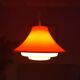 Vintage orange plastic suspension 1980 Lakro