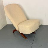 Mid-Century Modernist Bouclé Congo Easy Chair by Theo Ruth for Artifort, 19