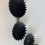 Vintage 1950 hedgehog ashtrays by Walter Bosse for Hertha Baller