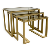 Trio de tables gigognes