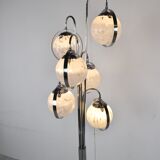 Vintage murano glass floor lamp, 1970s