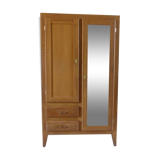 Vintage oak wardrobe