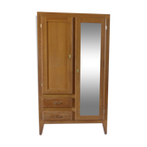Vintage oak wardrobe
