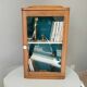 Vintage medicine cabinet in walnut 40/50s
