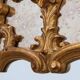 20th century large gilded baroque style mirror by Deknudt, Belgium
