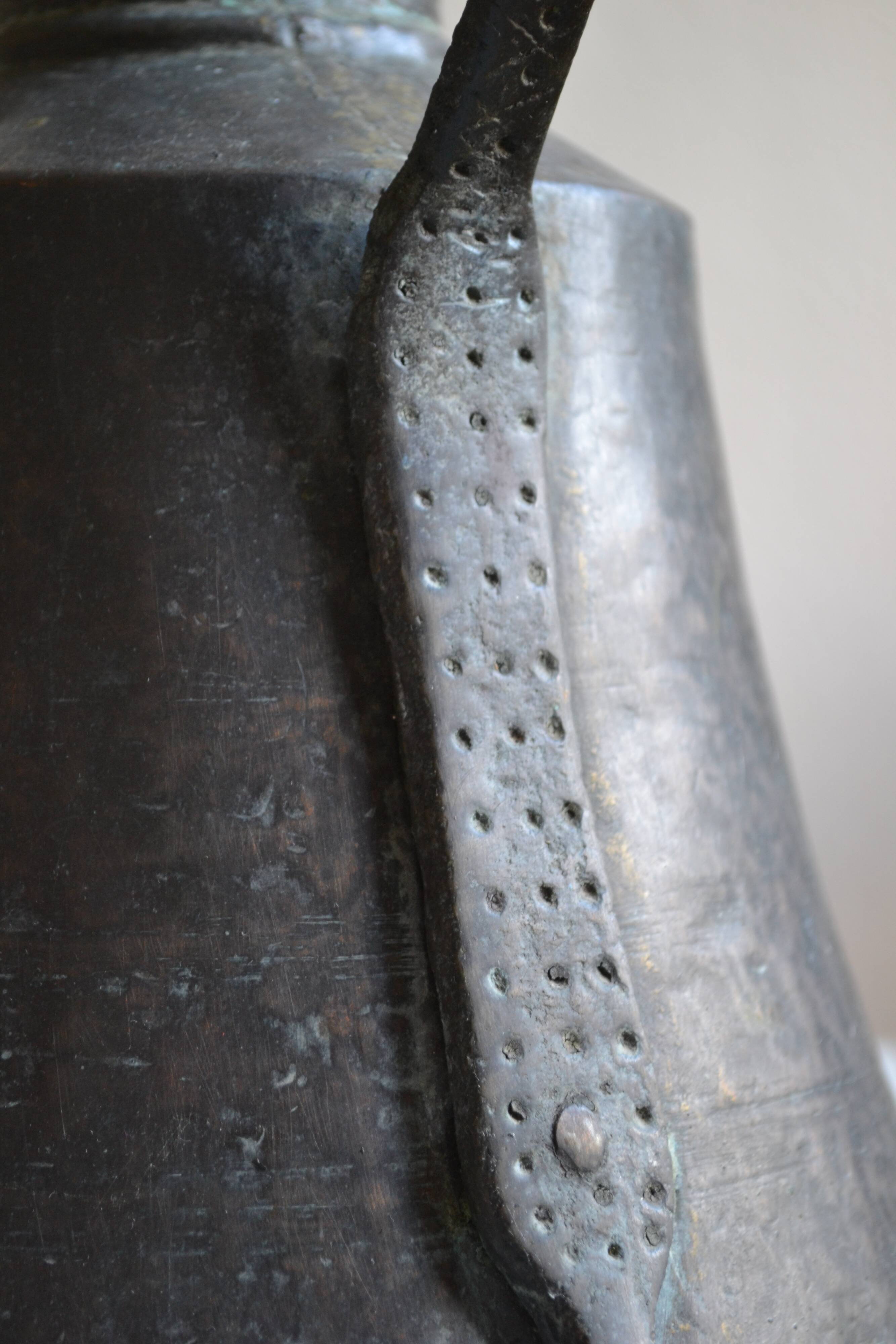 Ottoman copper jug Islamic Art 19th century