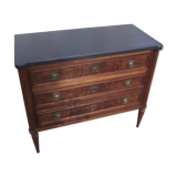 Louis XVI mahogany chest of drawers