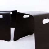 Set of 4 Stackable Wooden stools - Circa 2016