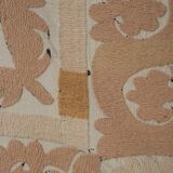 Hand knotted rug, vintage turkish rug 135x142 cm