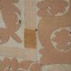 Hand knotted rug, vintage turkish rug 135x142 cm