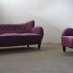 Danish 1930s Club Sofa, Style of Fritz Hansen & Flemming Lassen