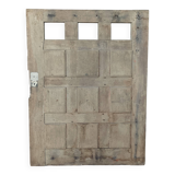 Antique low door decorative wall panel in solid oak