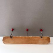 Vintage coat rack, coat hooks, wardrobe, 60's interior