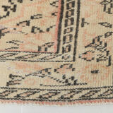 5x9 Madallion Pastel Vintage Rug, 263x160Cm