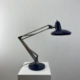 Blue desk lamp '67 G De Luxe' by Fase Madrid, Spain 1970