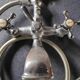 Old mixer tap + 2 shower heads with flexible hoses