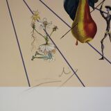 Salvador Dali: Flordali, The Butterfly Rose, original signed lithograph