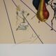 Salvador Dali: Flordali, The Butterfly Rose, original signed lithograph