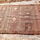 Tapis kilim rouge 260x135cm