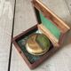 Old pocket compass