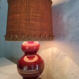 Lampe en céramique émaillée