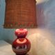 Glazed ceramic lamp